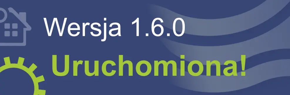 Wersja aplikacji 1.6.0 – uruchomiona